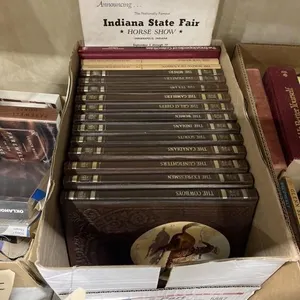 Box of Hardback Old West Encyclopedias