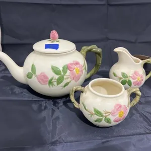 Franciscan Pottery - Teapot - Creamer - Sugar