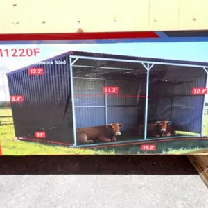 UNUSED 2026 SDLANCH SDLGM1220F Galvanized Metal