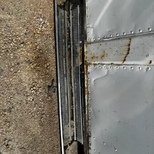 Vintage Ford Meteor car grille with letter emblem