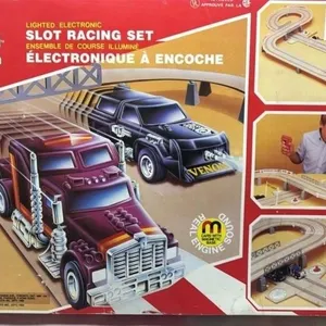 1985 Kenner MASK electronic Slot car track toy in