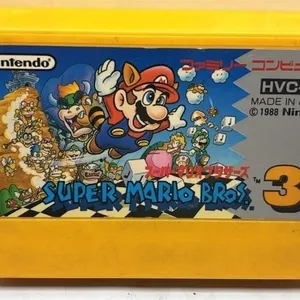 Super Mario Bros 3 Famicom Video Game cartridge