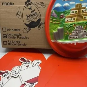Kinder Suprise Egg Store Didplay sign in box