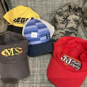 Assortment of caps