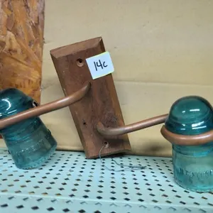 Small insulators in homemade holder