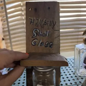Hillbilly shot glass