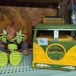 Vintage Teenage Mutant Ninja Turtles van and