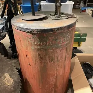 Old oil barrel. Barrel 34T  pipes on top 17T