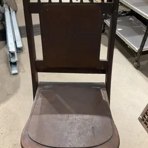 Old wood folding chair
