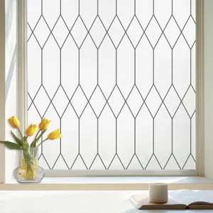 New $126 Coavas Privacy Window Film   Frosted...