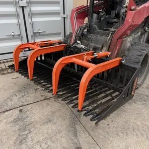 2025 PABREAK Sliding Hydraulic Rake Bucket