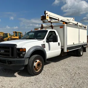 VERSALIFT SST-40 NE 2010 FORD F-550 OVER-CENTER BUCKET TRUCK VIN: 1FDAF5GR4AEB09372