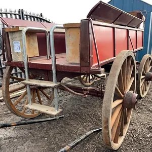 2 HORSE HORSE DRAWN CART