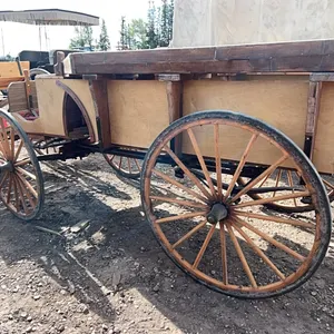 HORSE DRAWN WAGON w/ SEATS