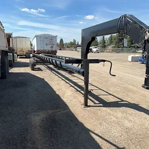 42' Tandem Axle Self Unloading Gooseneck Bale Trailer, s/n:  26073052