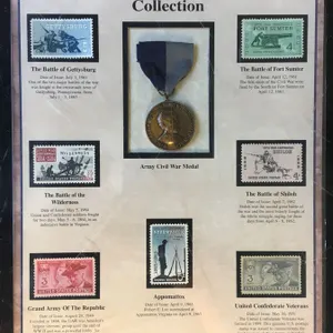 The Civil War Collection Plaque