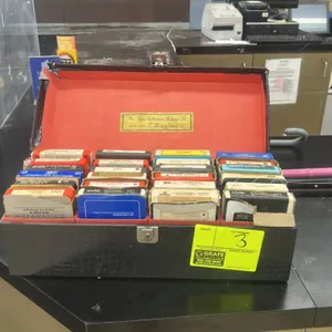 A Collection of Vintage 8-Track Tapes. (Various Makers, 1970s) A collection of 24 country music 8-track tapes featuring artists such as Charley Pride,