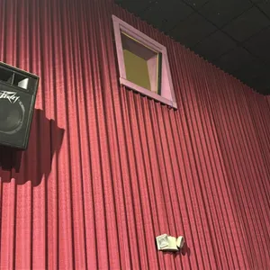 Peavey professional movie theater audio speakers. Features black textured cabinets with integrated horn-loaded high-frequency drivers and front-facing