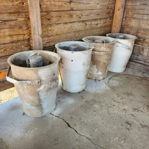 (4) Used 110V Funnel Fans