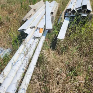 (18) PVC Pipes and Vinyl Fence Posts