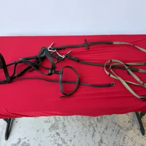 English Leather Bridle With Bit