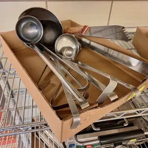 Assorted Ladles and Tongs