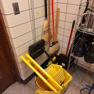 Rubbermaid Mop Bucket, Brooms and More