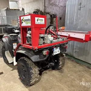 2024 Kawasaki Brute Force 750 Tariere De Prelevement De Terre Sur Quad Auger Soil Extraction On Quad