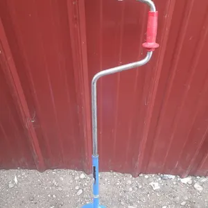 Ice Fishing Auger, designed for drilling holes through ice for fishing.