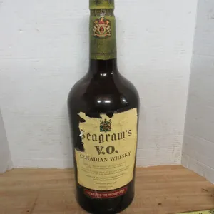 Vintage Seagram Canadian Whiskey 133 1/3 0Z 19'' Tall