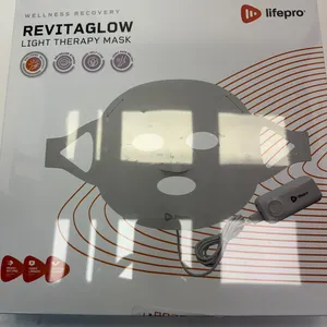 LIFEPRO REVITAGLOW LIGHT THERAPY MASK WELLNESS RECOVERY RGB LED -N