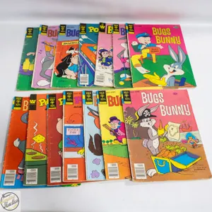 LOT OF 14 GOLD KEY COMICS BUG'S BUNNY