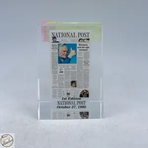 NATIONAL POST NEWSPAPER, VOLUME 1 EDITION 1,