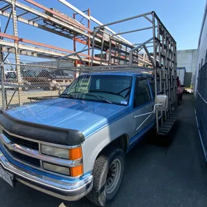 1997 CHEVROLET SILVERADO 2500, 2DR EXT CAB PU, GREY, VIN 1GCGC29R0VE218209,