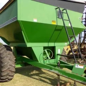 UNVERFERTH 5000 GRAIN CART, 500 BU, TARP