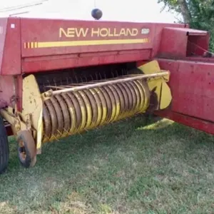 316 NEW HOLLAND SQUARE BALER, SHEDDED