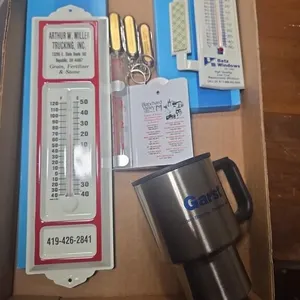 Local Advertising Memorabilia- Thermometers And Ra