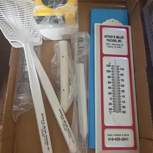 Local Advertising Memorabilia- Thermometer, Fly Sw