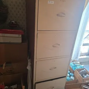 4 Drawer Metal Storage
