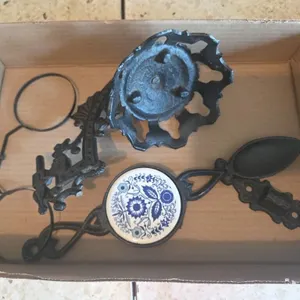 Cast Iron Wall Lamp Holder