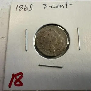 1865 3-CENT
