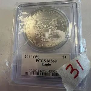 2011-W SILVER EAGLE MS69 PCGS