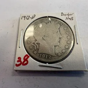 1912-D BARBER HALF