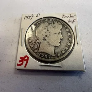 1907-O BARBER HALF