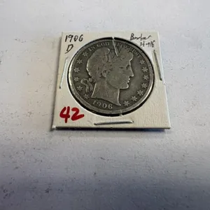 1906-D BARBER HALF