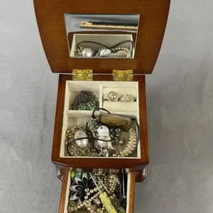 Jewelry Box and Contents