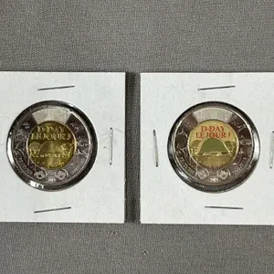 Pair of D Day Toonies