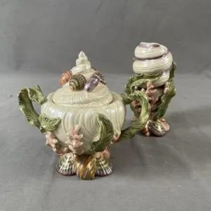 Fitz & Floyd Vase and Covered Sugar