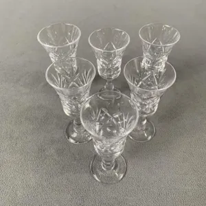 6 Royal Doulton Cordial Glasses
