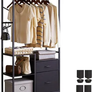 NEW $155 Heavy Duty Garment Clothing Rack